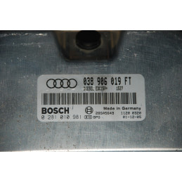 ENGINE ECU BOSCH EDC15P+22.3.2 0281010981 AUDI A3 I (8L) 1.9 TDI 96KW 130CV 038906019FT / SW 1527 / WITH DISABLED IMMOBILIZER