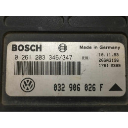 ECU MOTOR BOSCH MA1.2.3 0261203346/347 VAG 032906026F