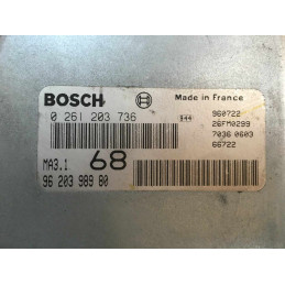 ECU MOTOR BOSCH MA3.1 0261203736 PSA 9620398980