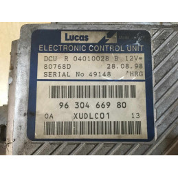 ECU MOTOR LUCAS DCU R04010028B PSA 9630466880