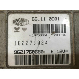 ECU MOTOR MAGNETI MARELLI G6.11.0C01 16227024 PSA 9621760680