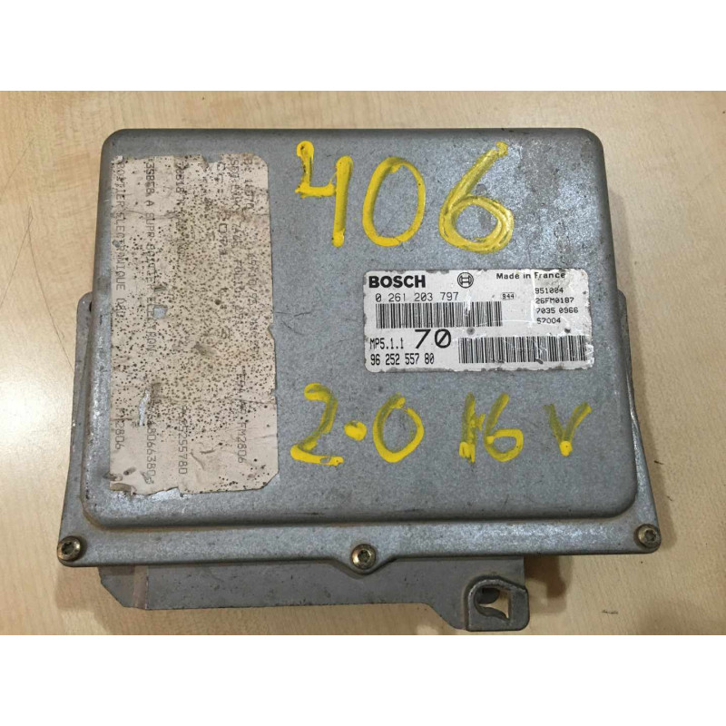 ECU MOTOR BOSCH MP5.1.1 0261203797 PSA 9625255780