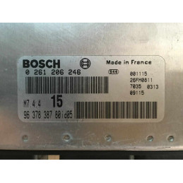 ECU MOTOR BOSCH M7.4.4 0261206246 PSA 9637838780