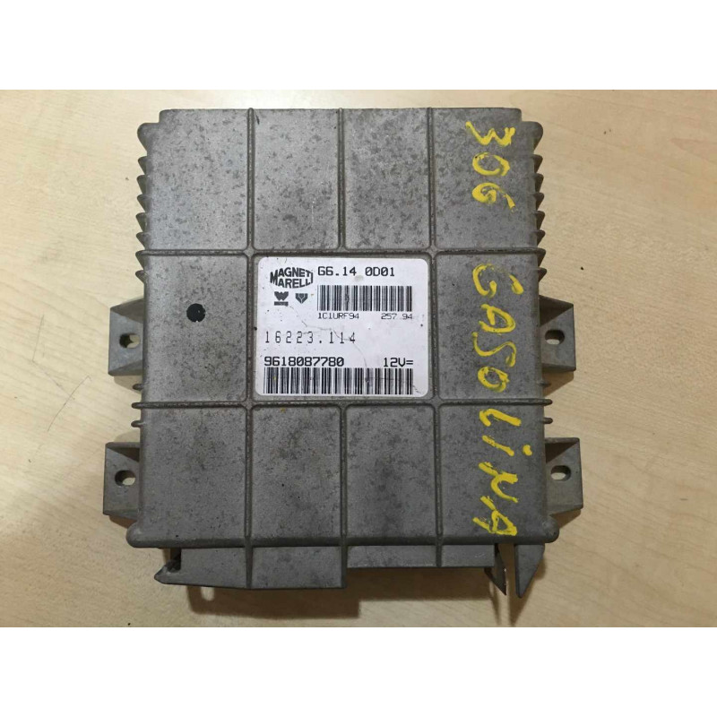 ECU MOTOR MAGNETI MARELLI G6.140D01 16223.114 PSA 9618087780