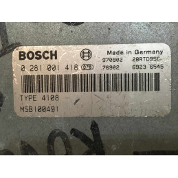 ECU MOTOR BOSCH EDC1.3.1 MSA11-10.24 0281001418 ROVER MSB100491