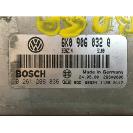 ECU MOTOR BOSCH ME7.5.10 0261206836 VAG 6K0906032Q