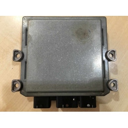 ECU MOTOR SIEMENS SID 801A 5WS40155C-T PSA HW 9647423380 SW 9657662380 - CON INMOVILIZADOR ANULADO (INMO / IMMO OFF)