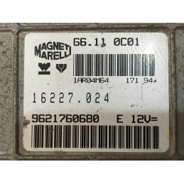 ECU MOTOR MAGNETI MARELLI G6.11.0C01 16227024 PSA 9621760680