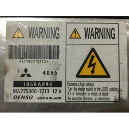 ECU MOTOR DENSO MA275800-7310 MITSUBISHI 1860A898