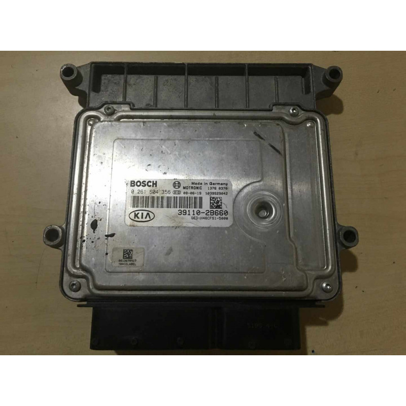 ECU MOTOR BOSCH M7.9.8 0261S04356 KIA 39110-2B660