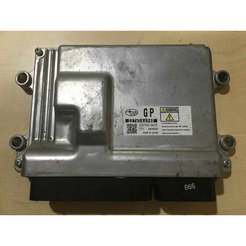 ECU MOTOR DENSO 275700-6672 SUBARU 22765AG940