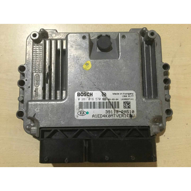 ECU MOTOR BOSCH EDC17C08-5.23 0281016570 HYUNDAI 39113-2A510