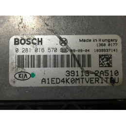 ECU MOTOR BOSCH EDC17C08-5.23 0281016570 HYUNDAI 39113-2A510