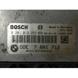 ECU MOTOR BOSCH EDC16CP35-5.22 0281013253 BMW 7801712