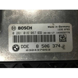 ECU MOTOR BOSCH EDC17CP02-3.13 0281016067 BMW 8506374