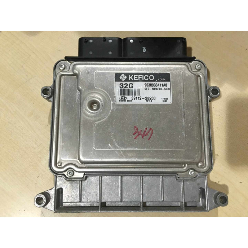 ECU MOTOR KEFICO M7.9.8 9030933411A0 KIA 39112-2B200