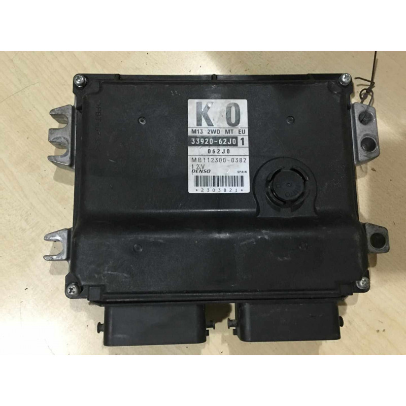 ECU MOTOR DENSO MB112300-0382 SUZUKI 33920-62J0