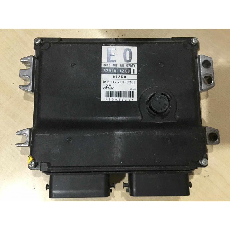 ECU MOTOR DENSO MB112300-8262 SUZUKI 33920-72K0