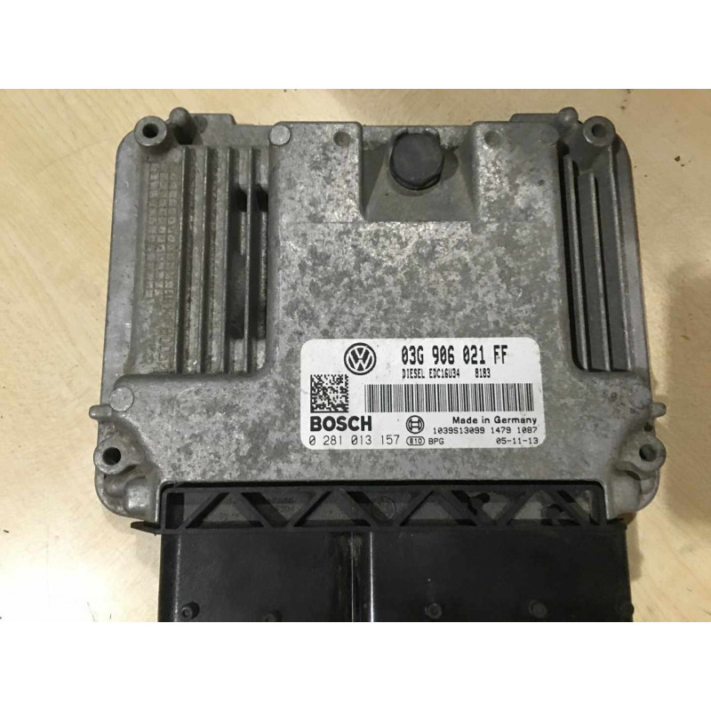 ECU MOTOR BOSCH EDC16U34-3.42 0281014157 VAG 03G906021FF