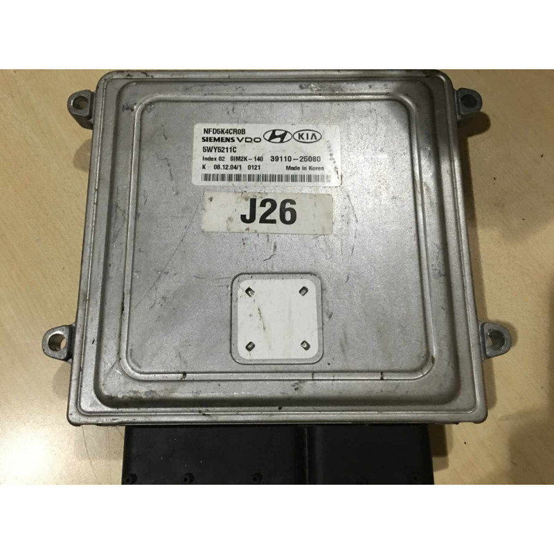 ECU MOTOR SIEMENS SIM2K-140 5WY5211C HYUNDAI 39110-25080