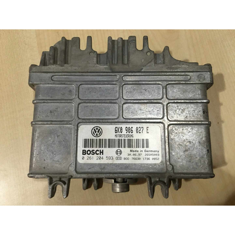 ECU MOTOR BOSCH MP9.0 0261204593 VAG 6K0906027E