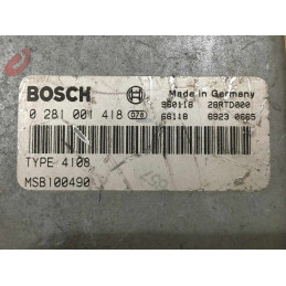 ECU MOTOR BOSCH EDC1.3.1 MSA11-10.24 0281001418 ROVER MSB100490