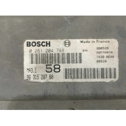 ECU MOTOR BOSCH MA3.1 0261204788 PSA 9631528780