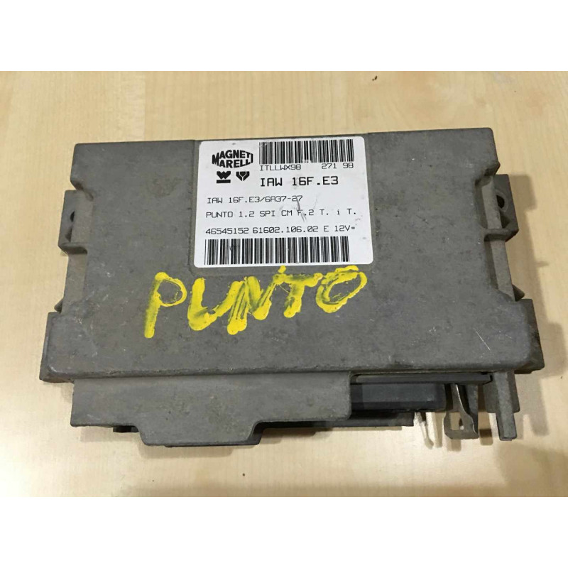 ECU MOTOR MAGNETI MARELLI IAW 16F.E3 6160210602 FIAT 46545152