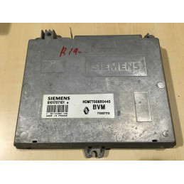 ECU MOTOR SIEMENS FENIX 3 S101707101B RENAULT 19 1.7i 54KW 73CV 7700271113 HOM7700850440 / CON INMOVILIZADOR ANULADO (IMMO OFF)