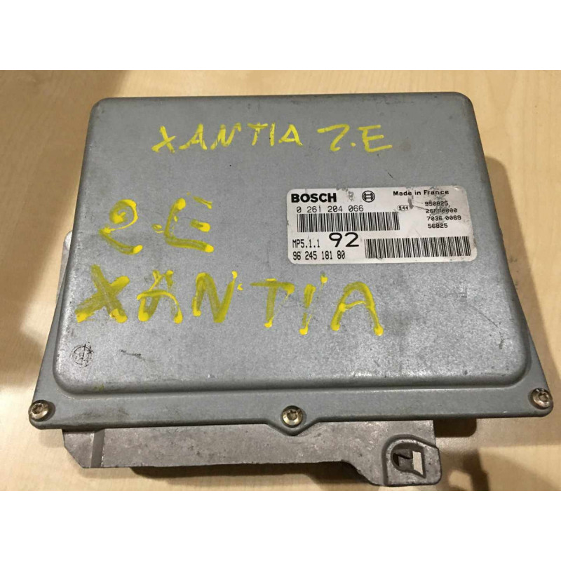 ECU MOTOR BOSCH MP5.1.1 0261204066 PSA 9624518180 ECU MOTOR BOSCH MP5.1.1 0261204066 PSA 9624518180