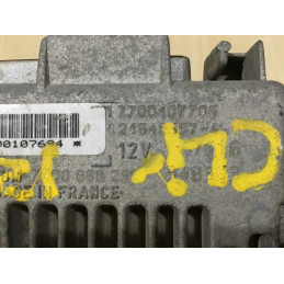 ECU SAGEM SAFIR 21845557-4 RENAULT CLIO 1.2i HOM7700888295 7700107705 7700107694 - CON INMOVILIZADOR ANULADO (INMO / IMMO OFF)