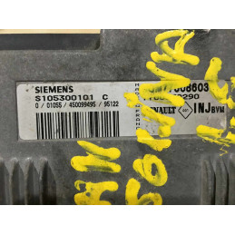 ECU MOTOR SIEMENS FENIX 5 S105300101C RENAULT 7700860319