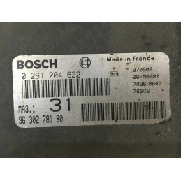 ECU MOTOR BOSCH MA3.1 0261204622 PSA 9630278180