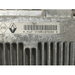 ECU SAGEM SAFIR 21648557-4 RENAULT CLIO 1.2i HOM7700868295 7700107706 7700107694 - CON INMOVILIZADOR ANULADO (INMO / IMMO OFF)