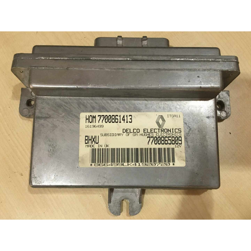 ECU MOTOR DELCO 16196499 RENAULT 7700861413