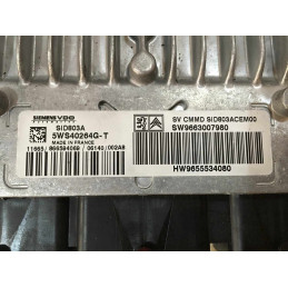 ECU MOTOR SIEMENS SID 803A 5WS40264H-T PSA 9655534080